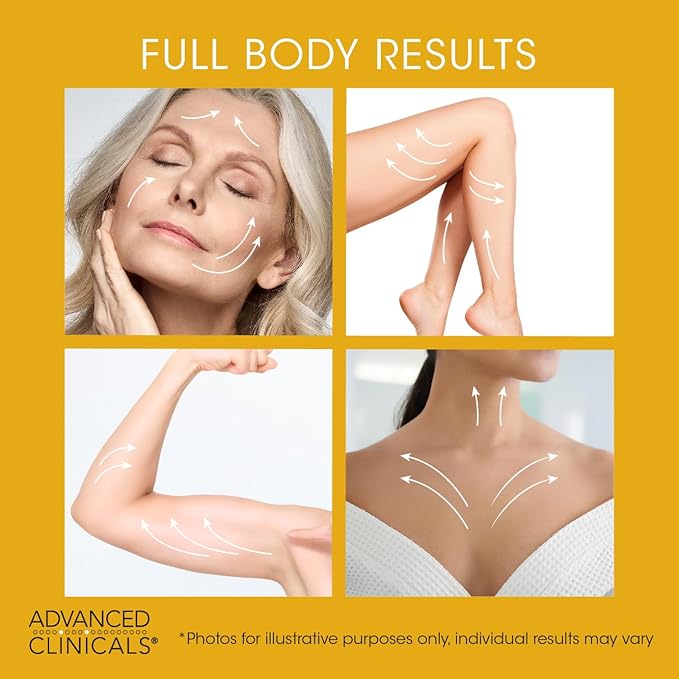 Advanced Clinicals Retinol Cream + Hyaluronic Acid Lotion Face & Body Skin Care. Anti Aging Dry Skin Rescue Creams Reduce Appearance Of Wrinkles, Fine Lines, & Sagging Skin, 16 Oz (Pack of 2)-Velvo Beauty