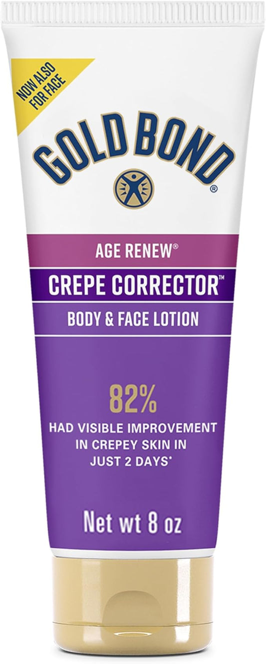 Gold Bond Age Renew Crepe Corrector Body Lotion, Replenishing & Smoothing Formula, 8 oz.-Velvo Beauty
