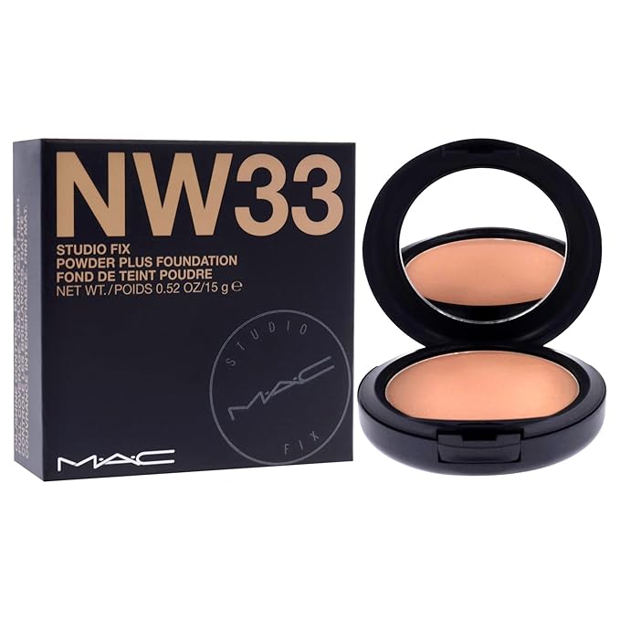 Mac Studio Fix Powder Plus Foundation Nw33 15gm/0.52 Oz-Velvo Beauty