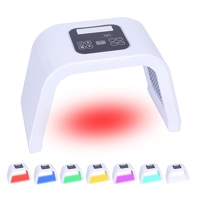 7 Color LED Face Mask LED Light Therapy Equipment for Skin Care at Home-Velvo Beauty