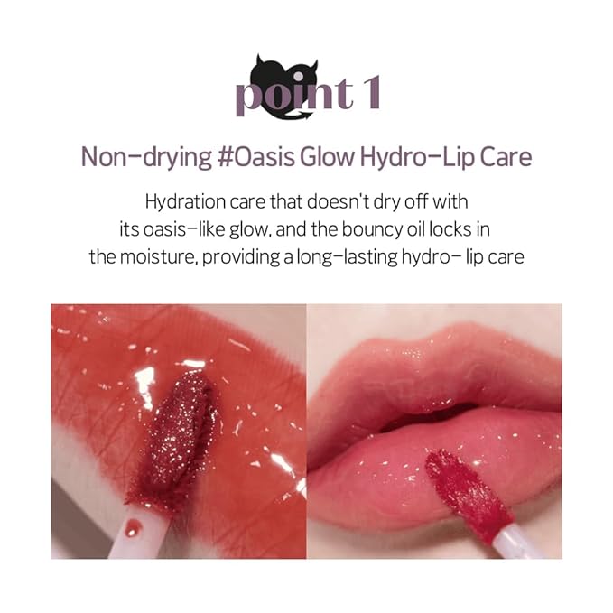 ETUDE Over Growy Lip Stain Tint, Better Pink, 0.1 oz (3 g), Lipstick, Glossy Finish, Highly Moisturizing, Melotint, Plush, Glossy, Volume, Vegan Certified-Velvo Beauty