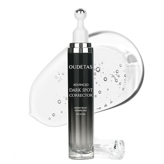 Dark Spot Remover for Face: Remove Sun & Age Spot Corrector – Melasma & Hyperpigmentation Brightening Serum for Body(Hand Leg Arm) – Brown Skin and Freckles Removal Treatment with Roller 15ml-Velvo Beauty
