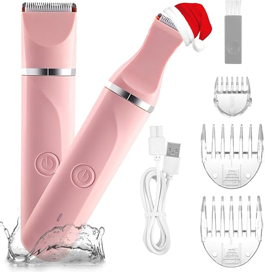 Bikini Trimmer Women Electric Razor for Pubic Hair Women's Foil Shaver Rechargeable Shaver-Velvo Beauty