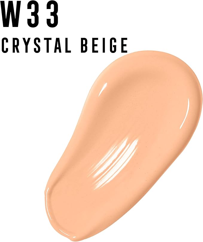 Max Factor Facefinity All Day Flawless 3 In 1 Foundation SPF 20, No. 33 Crystal Beige-Velvo Beauty
