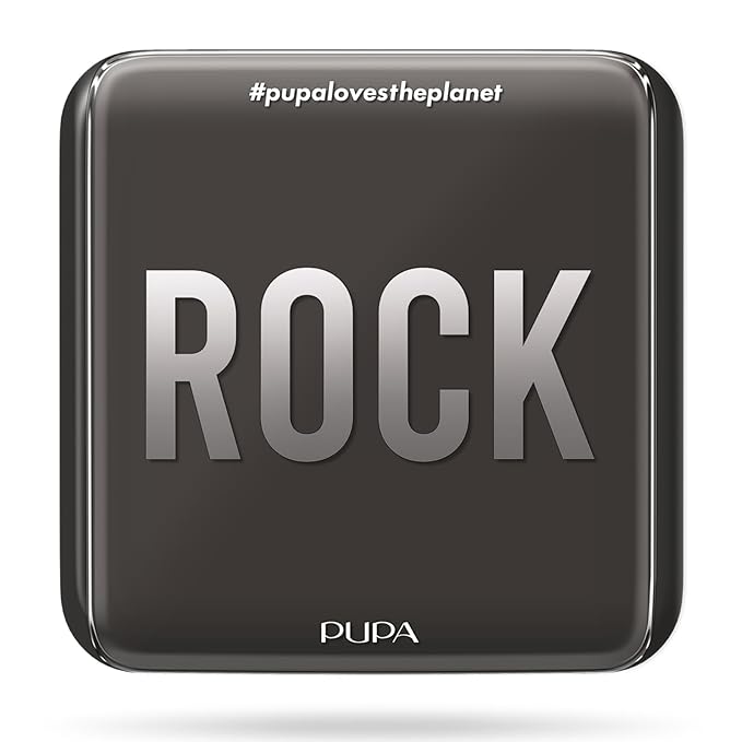 Pupa Milano Make-Up Palette S, 004 Black, 0.28 oz - 7 Pan Eyeshadow Palette and Blush Palette with Matte, Shimmer Finish - Blendable Velvety Texture - Compact Travel-Friendly - Talc-Free Eye Makeup-Velvo Beauty
