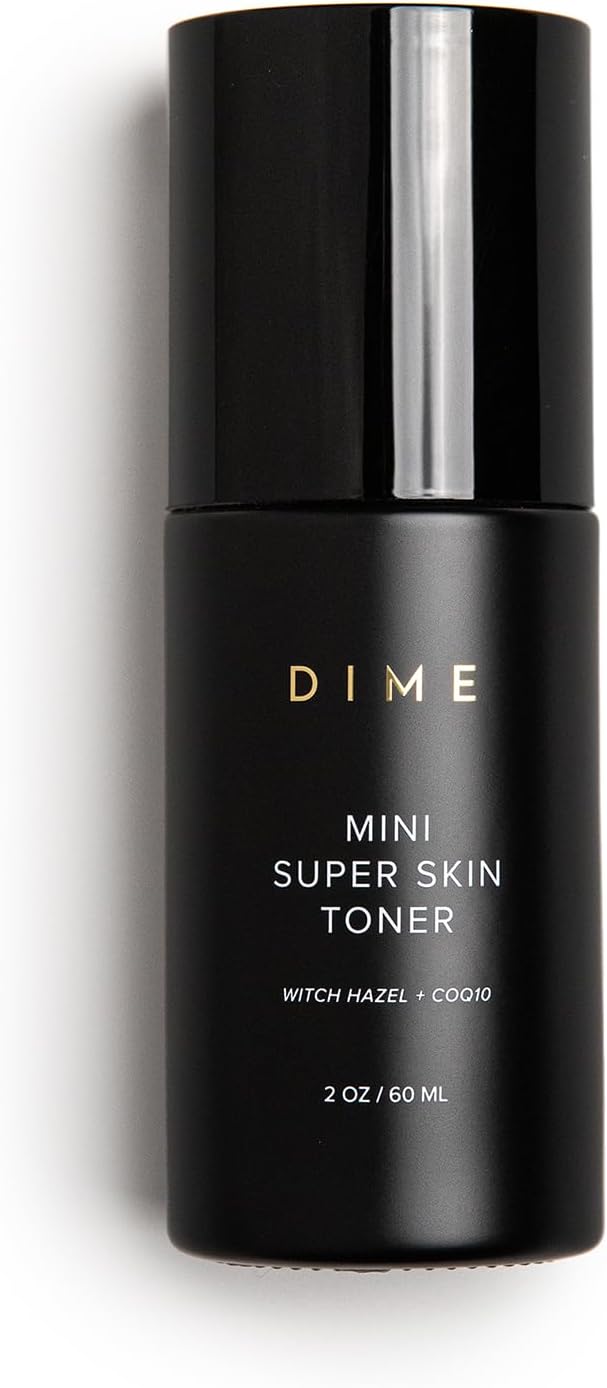 DIME Beauty Mini Super Skin Toner, Alcohol-Free Witch Hazel Toner, Travel-Size Toner with Cucumber Extract, 2 oz / 60 ml-Velvo Beauty