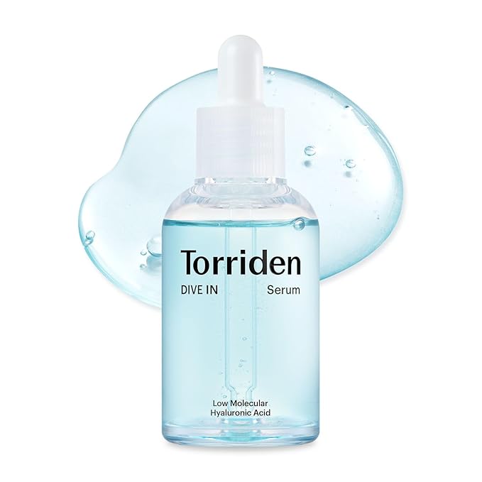 Torriden DIVE IN Hyaluronic Acid Serum 50ml (1.69 fl.oz.) | Deep Hydration to Get Glow Skin | Hyaluronic Acid, Panthenol, Allantoin | Korean Facial Serum-Velvo Beauty