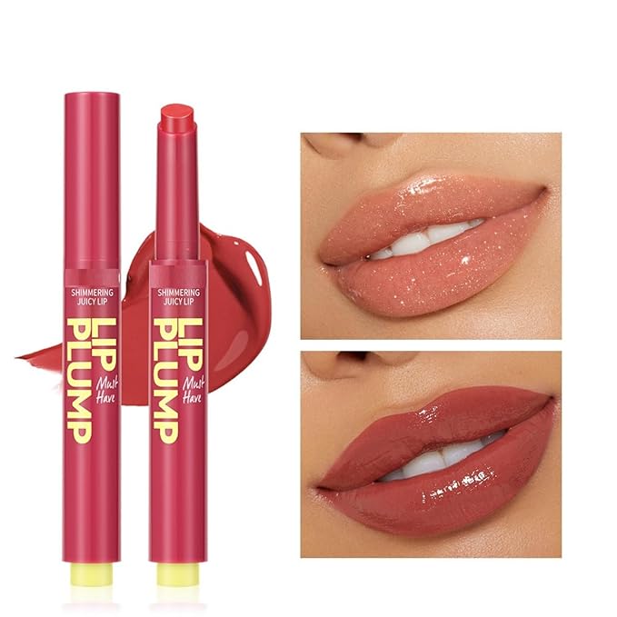 MAEPEOR Hydrating Lip Plumper 12 Colors Moisturizing Shiny Juicy Lip Balm Long Lasting Nourishing Lip Pluming Balm(Color 11)-Velvo Beauty