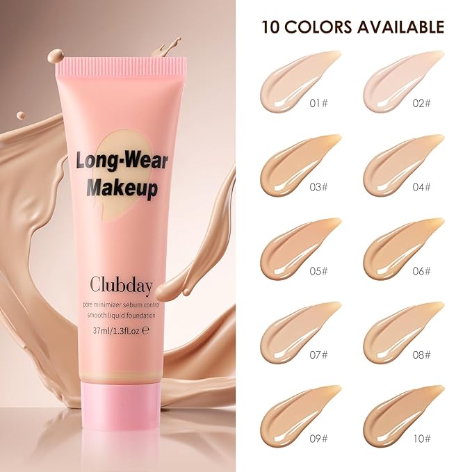 Liquid Foundation Full coverage Long-Lasting Buildable Weighless Foundation Cream Active Wear color stay Makeup-07-Velvo Beauty