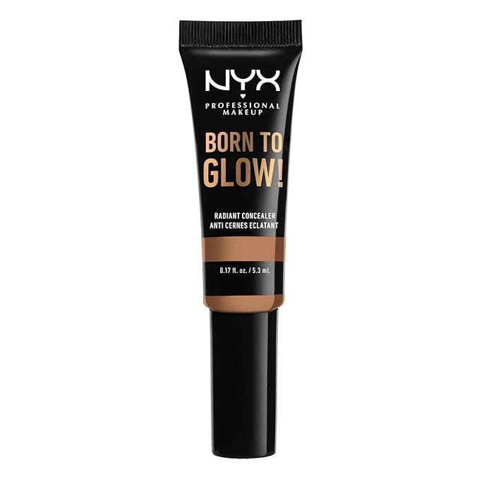 NYX PROFESSIONAL MAKEUP Born To Glow Radiant Concealer, Medium Coverage - Golden Honey-Velvo Beauty
