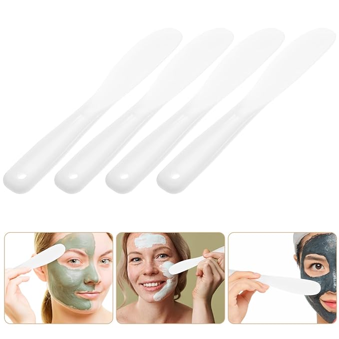 10Pcs mask stick tool stick cosmetic spatulas facial mud applicator spatulas stick facial cream scoops stirring rod makeup spatulas Multifunction white eye cream-Velvo Beauty