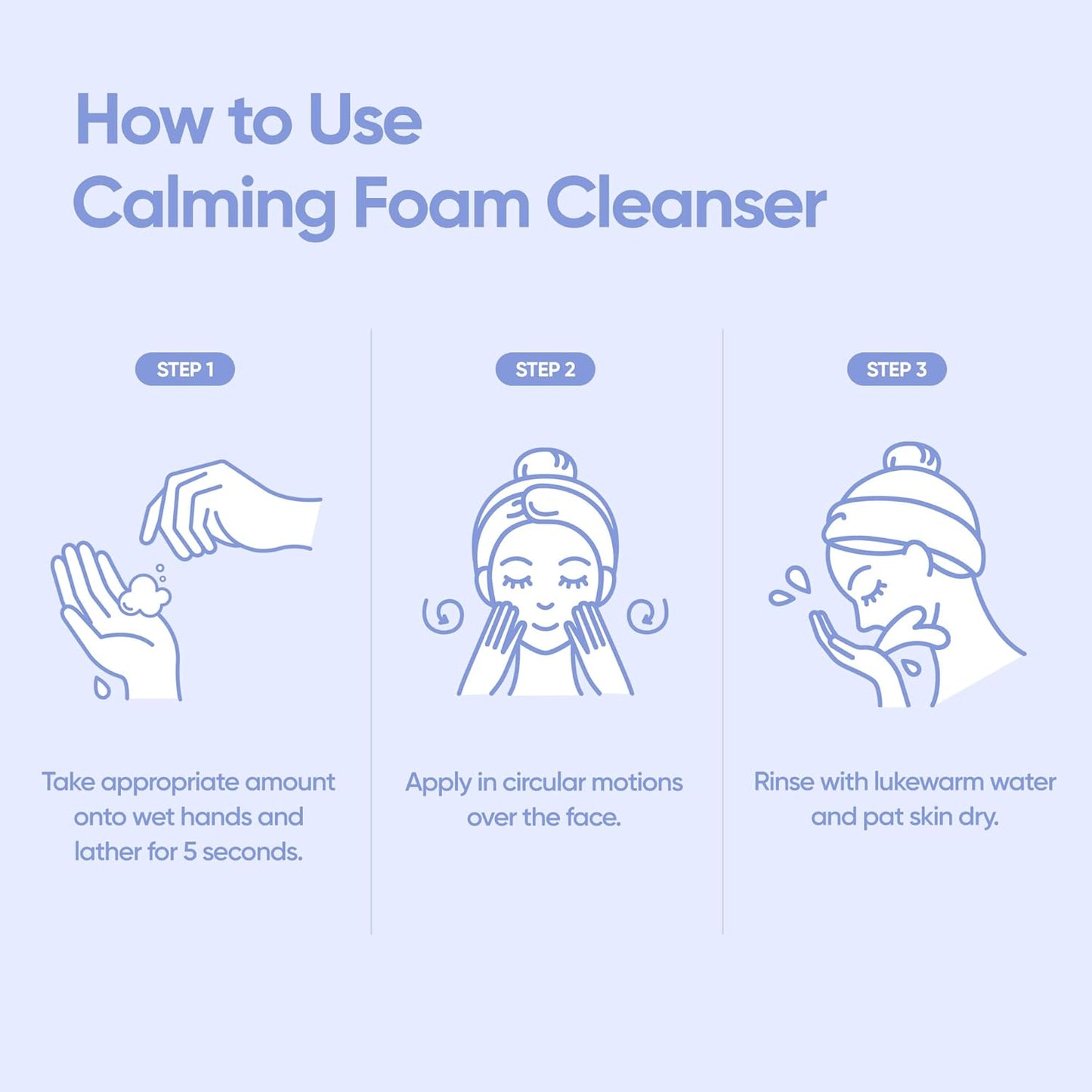 BANILA CO Clean It Zero Calming Foam Cleanser | Rich Lather Hydrating Cleansing With Soothing Finish | CICA Relief for Sensitive Skin | Vegan & Hypoallergenic (150ml / 5.07 fl.oz)-Velvo Beauty