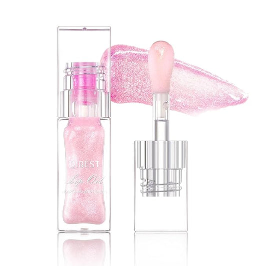 Magic Color Changing Moisturizing Lip Glow Oil Plumping Glimmer Glow Lipstick, Hydrating Lip Gloss Lip Balm Transparent Lip Care, Long Lasting Moisturizing Non-sticky Fresh Texture Lip Oil-Velvo Beauty