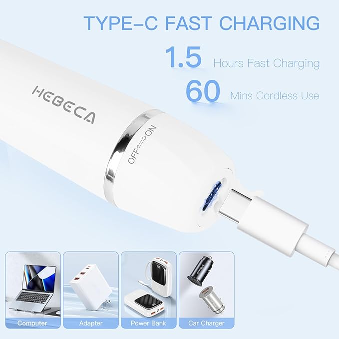 Nose Hair Trimmer for Women and Men, 3-in-1 Electric Facial Hair Removal Rechargeable Portble Waterproof Face Shaver Razor for Nose Ear Eyebrow Peach-Fuzz Lips Chin FT3001-Velvo Beauty