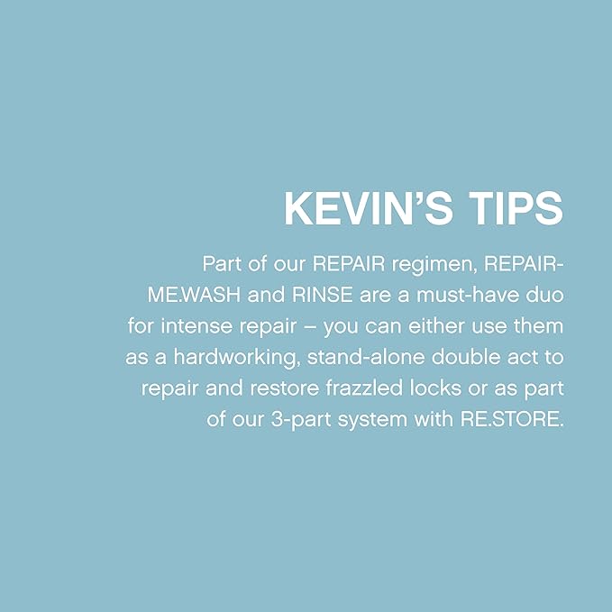 KEVIN.MURPHY REPAIR-ME.RINSE - Hair Repair Conditioner - For All Hair Types Needing Repair - Hydrating Shine Conditioner - Sulphate-Free - 250 ml / 8.4 fl oz-Velvo Beauty