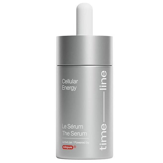 Timeline The Serum powered by Mitopure (Urolithin A) Instant lifting feeling for visibly firmer complexion. Clinically proven to boost skin hydration, reduce wrinkles appearance. 1.0oz (30ml)-Velvo Beauty