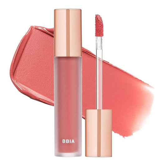 BBIA Last Velvet Tint - Soft & Creamy Matte Finish Lip Stain, Blur Effect with Velvety Texture, Long-Lasting, High Pigment, Lightweight, Non-Drying, Vegan, Korean Lip Makeup (V16 MORE GRACEFUL)-Velvo Beauty