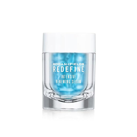 Rodan + Fields Redefine Intensive Renewing Serum | 60 Capsules | Retinol Night Serum for Skincare | Vitamin A | Reduces Appearance of Fine Lines-Velvo Beauty