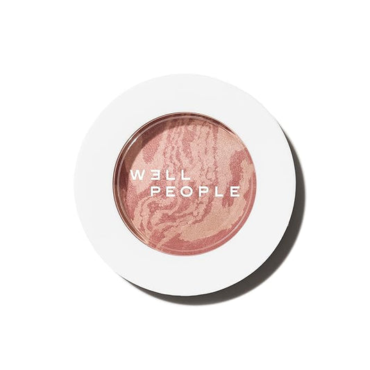 Well People Superpowder Blush Powder, Hydrating Powder Blush For Adding A Pop Of Cheek Color, Lightweight Formula, Vegan & Cruelty-free, Hazelnut Harvest-Velvo Beauty