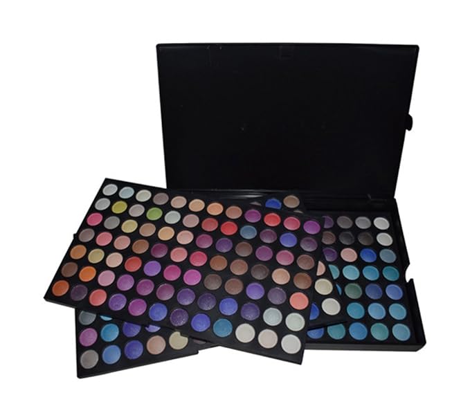 Pro 252 Colors Eyeshadow Makeup Palette Cosmetic Contouring Kit Holiday Makeup Gift Set | Full Makeup Kit for Women Essential Starter Bundle- Ideal for Professional and Daily Use-Velvo Beauty