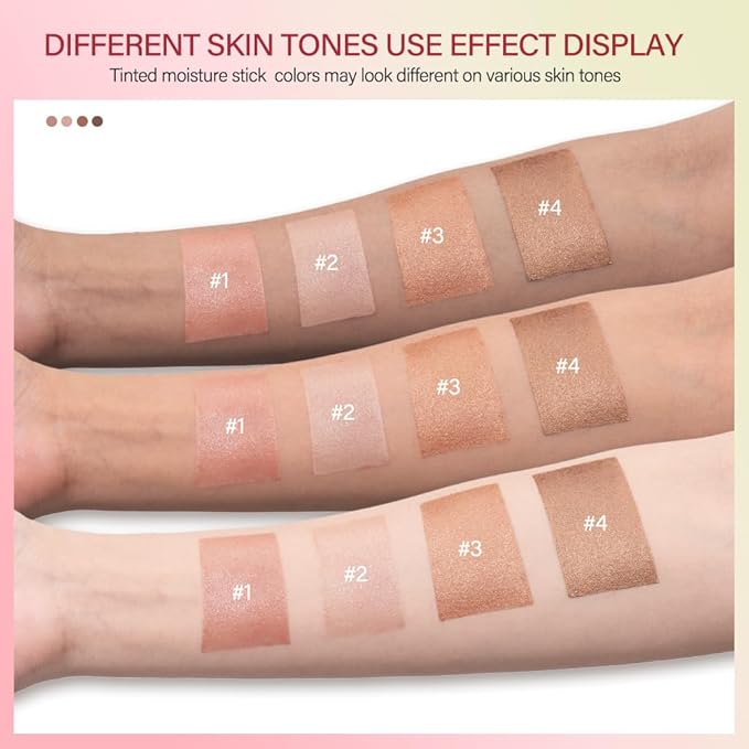Cream Contour Stick,Multi-Use On The Go Bronzer Stick,Long-lasting Highlight Stick,Glow Bronzer Stick for Face,Lightweight and Blendable Contour Stick for Women (01# Warm Glow)-Velvo Beauty