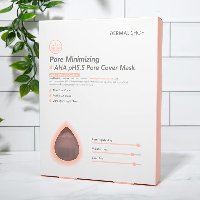 Transparent Pore Reducing Mask AHA pH5.5 Dermal Shop-Velvo Beauty