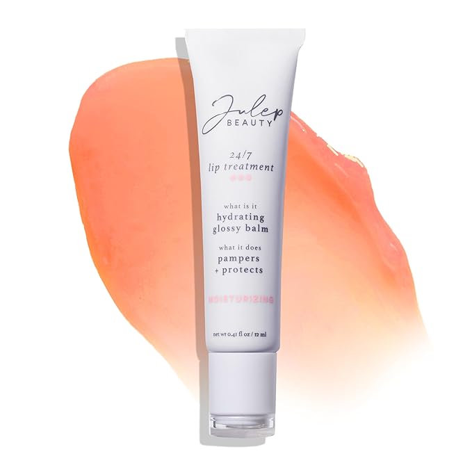 Julep 24/7 Lip Treatment – Hydrating & Glossy Lip Balm and Lip Sleeping Mask with Shea Butter – Moisturize, Protect & Soothe – Vegan & Cruelty-Free - Heart of Glass-Velvo Beauty