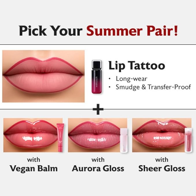MILKTOUCH Black Peel Off Lip Tattoo - Long-Lasting Matte Lip, Waterproof & Transfer-Proof, Highly Pigmented, Stay-On-All-Day Lip Tint Stain (4.5g) #04 Black Apricot-Velvo Beauty