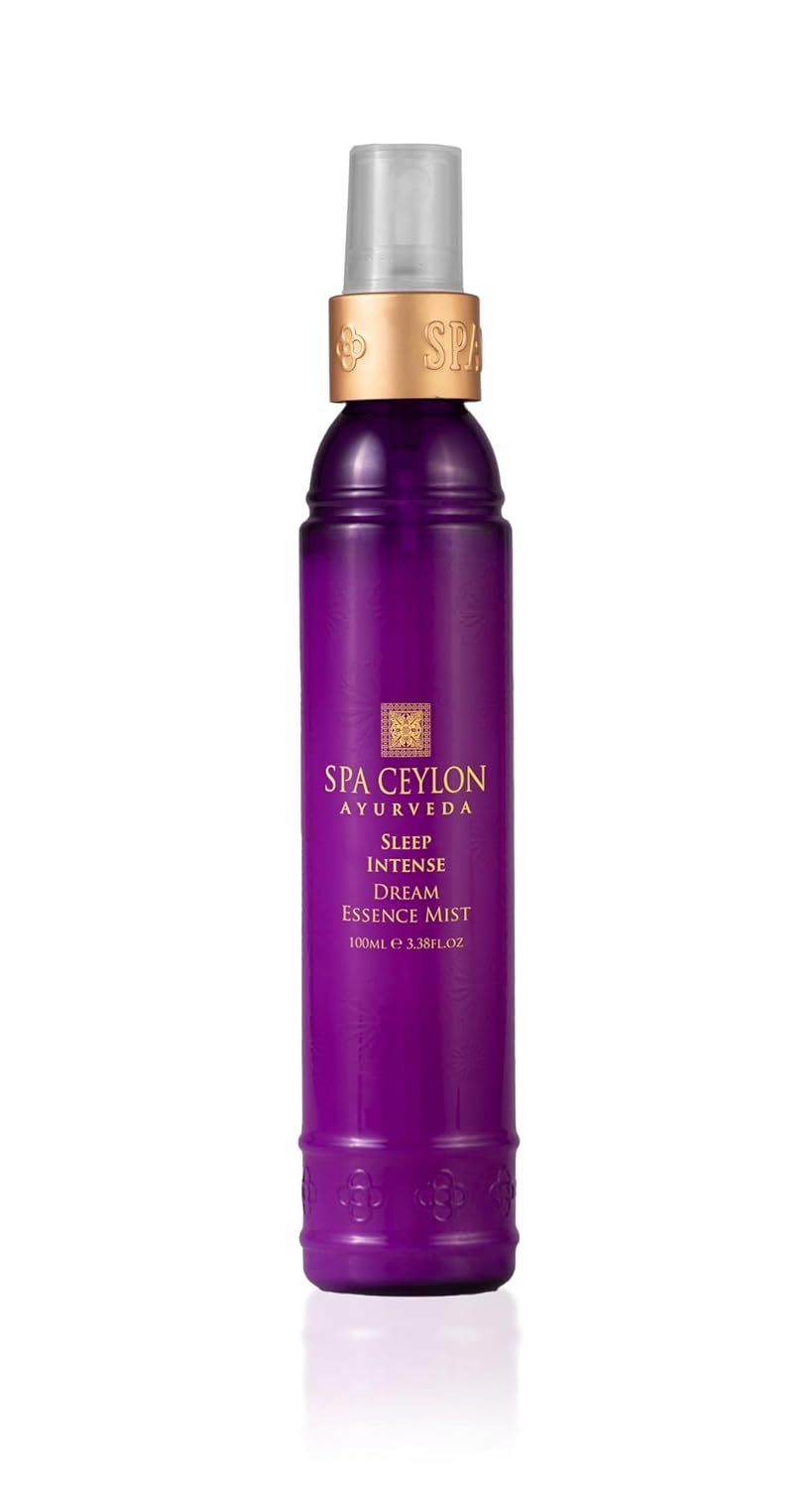 SPA CEYLON Sleep Intense Dream Essence Mist, All-Natural Skin Care Spray for Bedtime Ritual, Calming Body & Fragrance Mist, Suitable for All Skin Types, 100ml-Velvo Beauty