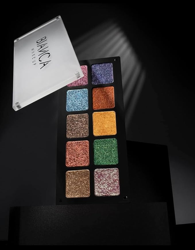 Chromatic Eyeshadow Palette | 10 Vibrant Shades for Unlimited Creativity. (Chromatic 4)-Velvo Beauty