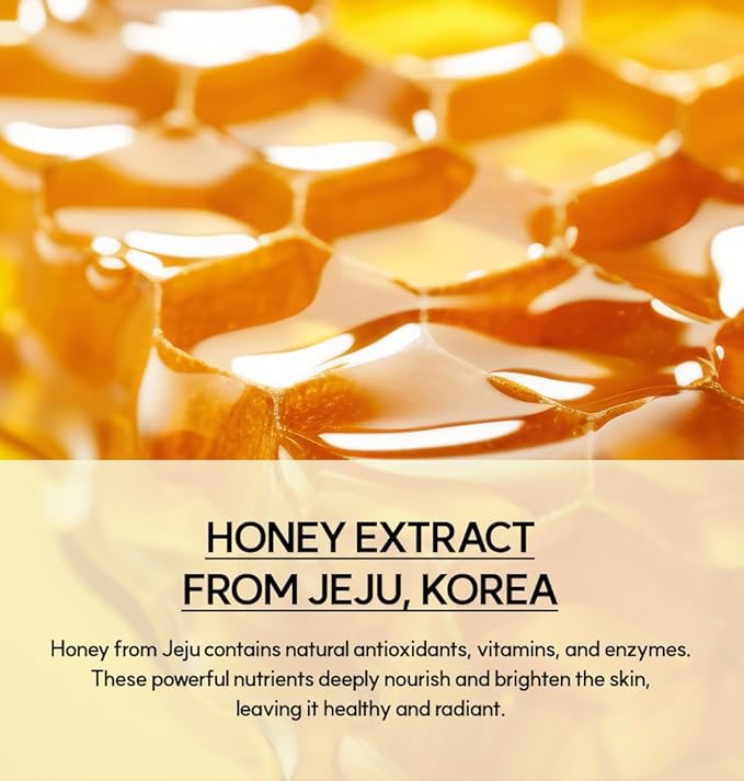 BIG DAY Nourishing Honey Face Mask | Korean Skincare for Deep Hydration & Glow | Propolis, Bee Pollen & Ceramide for Radiance & Skin Barrier Support | 120ml 4.05fl.oz-Velvo Beauty