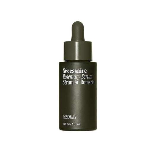 Nécessaire Rosemary Serum | For Denser, Fuller, Healthier Looking Hair Women & Men | 70% Rosemary Water, Oil, Extract + 5% Capixyl™| Good For Hair Thinning | Quick-Dry, No Residue | Vegan | 1 fl oz-Velvo Beauty