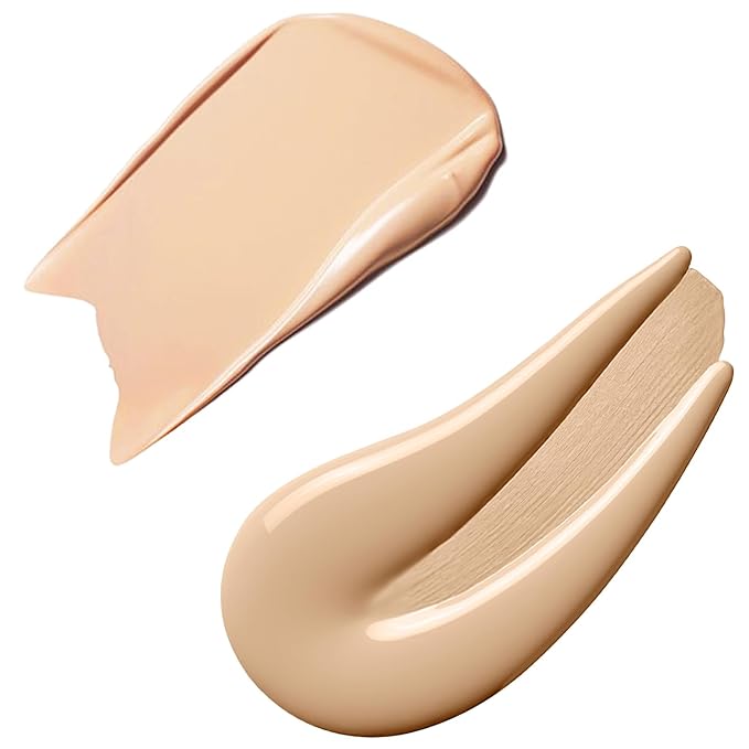 PHOERA Foundation Full Coverage Makeup, Mushroom Head Air Cushion CC Cream Natural Foundation, PHOERA Primer, PHOERA Powder, Brushes Foundation Brush,2 Makeup Sponge(102Nude+ 02Natural CC)-Velvo Beauty