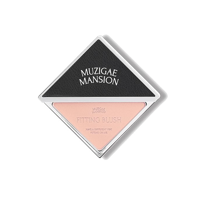 MUZIGAE MANSION FITTING BLUSH Vegan Powder Lightweight, Smooth, Blendable, Face Enhancing Makeup Color (Vibe)-Velvo Beauty