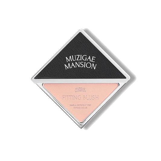 MUZIGAE MANSION FITTING BLUSH Vegan Powder Lightweight, Smooth, Blendable, Face Enhancing Makeup Color (Vibe)-Velvo Beauty