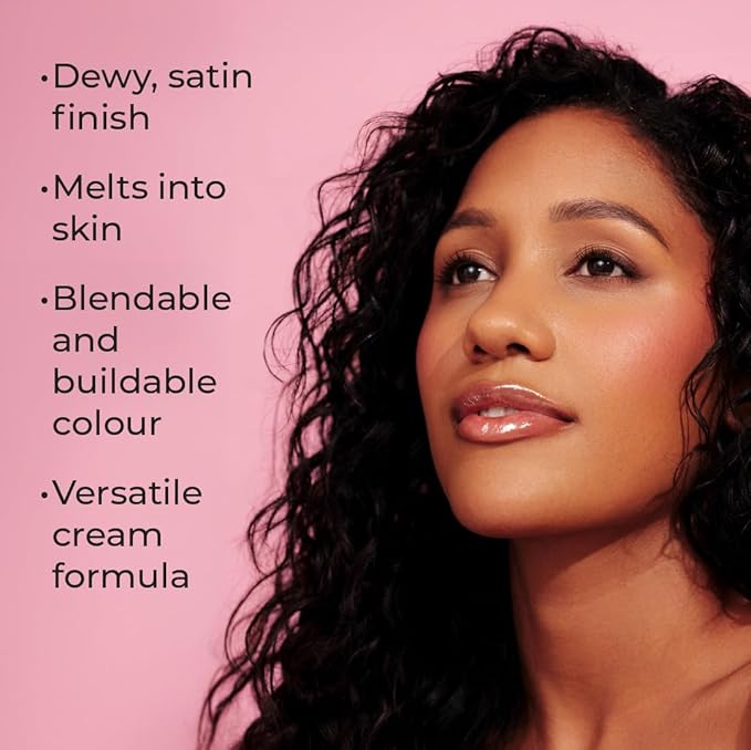 MCoBeauty Baby Face Multi-Use Cream Stick, Peony Rose Pinky Rose Shade, Silky Smooth, Buildable Blush for Eyes, Lips & Cheeks, Vegan, Cruelty Free Cosmetics-Velvo Beauty