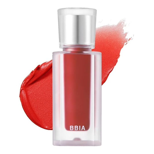 BBIA Last Velvet Tint NEW - Soft Creamy Matte Finish Lip Stain, Blur Effect & Velvety Texture, Long-Lasting, High Pigment, Non-Drying, Vegan, Korean Lip Makeup (V02 EXTRA BOUNCE, Pack of 1)-Velvo Beauty