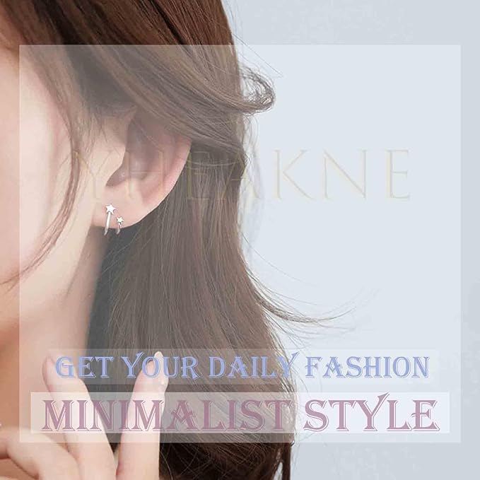 Boho Crystal Sunburst Earrings Rose Gold Star Drop Stud Earrings Cz Paved Starbust Earrings Celestial Earrings Jewelry for Women and Girls-Velvo Beauty