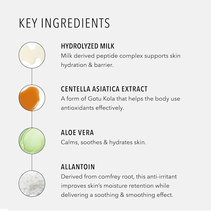 HydroPeptide Cashmere Cleanse, Facial Rose Milk, Clean & Balance Skin's Natural Oils, 6.76 Ounce-Velvo Beauty