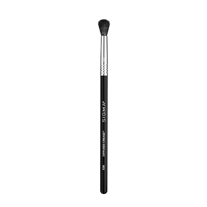 Sigma Beauty E38 Diffused Crease Brush - Blending Brush For Corner Eyelids - Eyeshadow Application and Fluffy Blending Brush - Apply Pigment and Blend Harsh Lines-Velvo Beauty