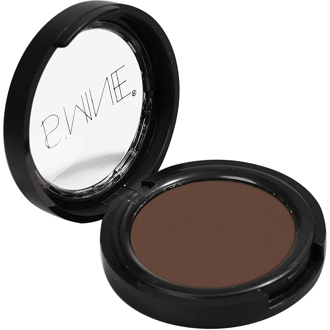 ISMINE Single Eyeshadow Powder Palette Matte Coffee, High Pigment, Longwear Single Brown Eye Makeup for Day & Night (#04)-Velvo Beauty