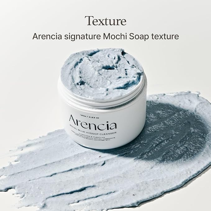Hyssop Brightening & Deep-Cleansing Face Scrub & Exfoliator - All Skin Types, For Sebaceous Filaments & Blackheads (1.76oz)-Velvo Beauty