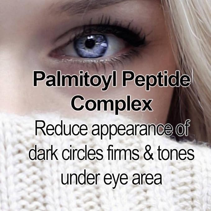 Glimmer Goddess Organic Vitamin C and Peptide Eye Serum for Dark Circles, 1 oz-Velvo Beauty