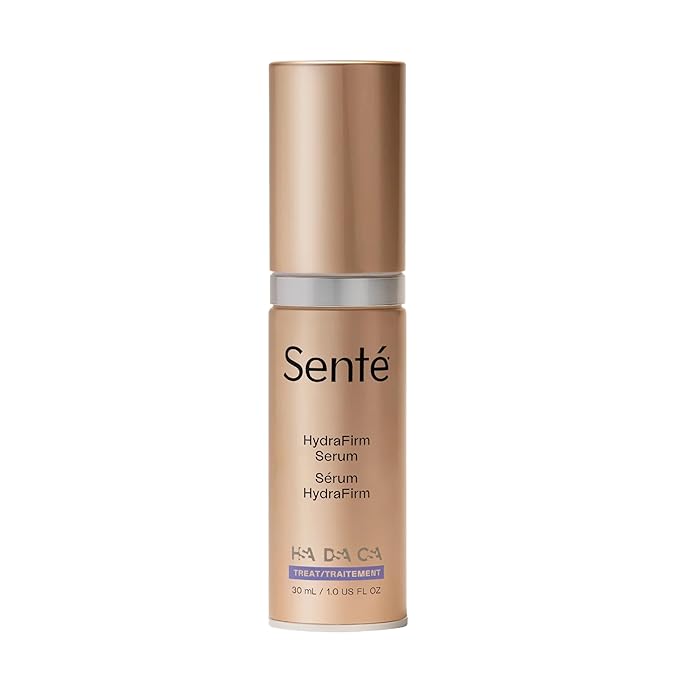 Senté HydraFirm Serum | Supports Collagen and Elastin Production | Restores Firmness and Volume | Formulated with Patented HSA and Peptides | 1 Fl Oz-Velvo Beauty