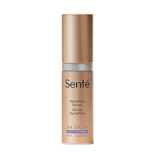 Senté HydraFirm Serum | Supports Collagen and Elastin Production | Restores Firmness and Volume | Formulated with Patented HSA and Peptides | 1 Fl Oz-Velvo Beauty