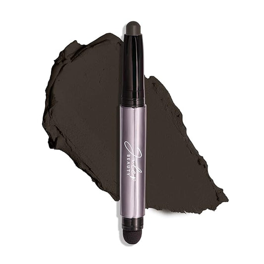 Julep Eyeshadow 101 Cream-to-Powder Waterproof Shadow Stick – Charcoal Matte – Long-Lasting, Crease-Proof, Dark Grey Matte Cream Eyeshadow with Built-in Smudger-Velvo Beauty