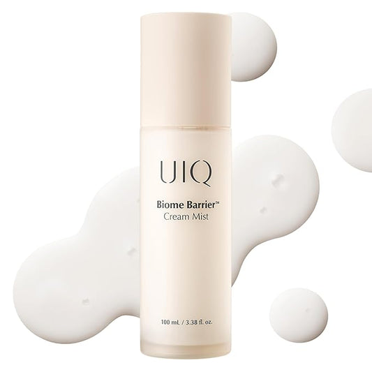 UIQ Biome Barrier Cream Mist - Facial Barrier Mist for Hydration & Skin Barrier Repair, Microbiome-Based Korean Skin Care, 3.38 fl oz-Velvo Beauty
