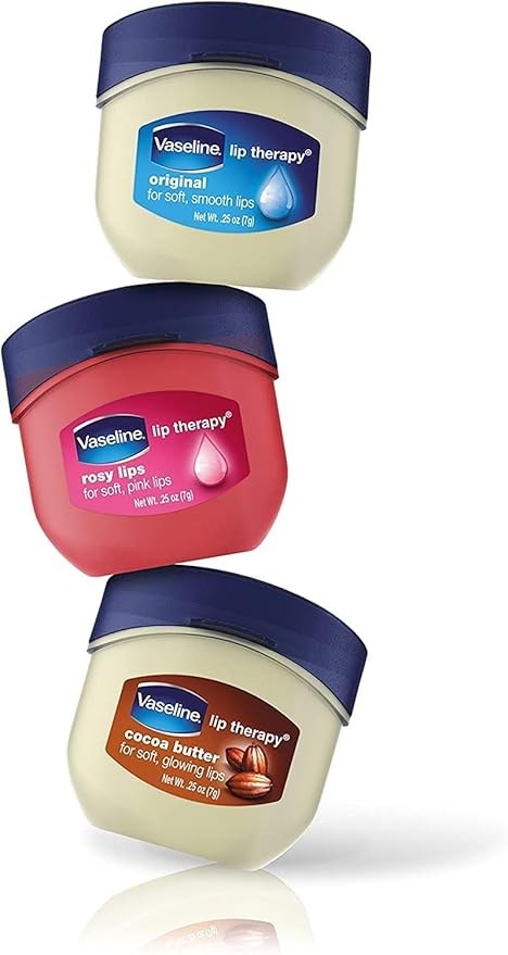 Vaseline Lip Therapy Rosy Lips Flavor Dry Chapped Lips 0.25 Oz (7g)-Velvo Beauty