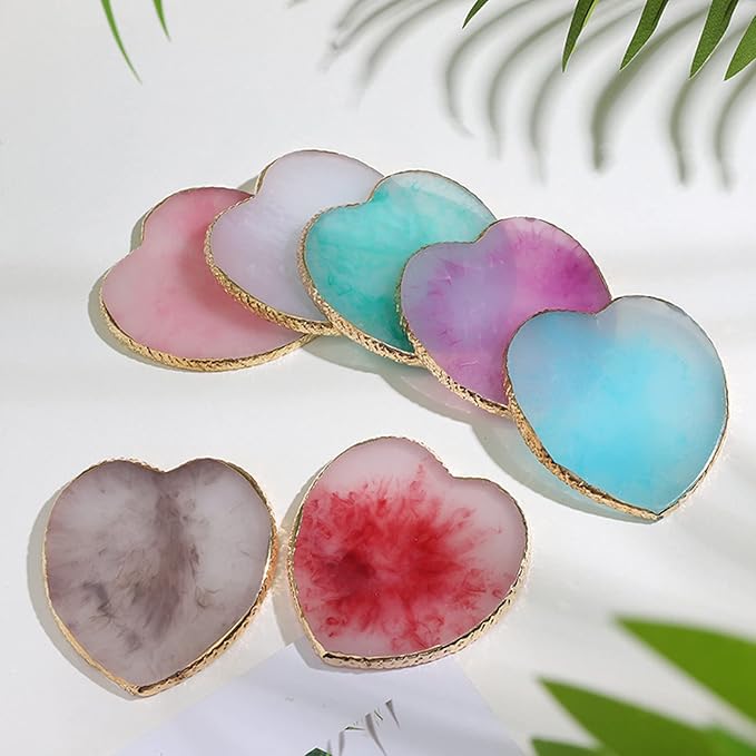 1 Piece Nail Art Palette Nail Polish Palette Mixing Palette Makeup Plate Nail Plates for Nail Art Nail Tip Holder Nail Art Display-Velvo Beauty