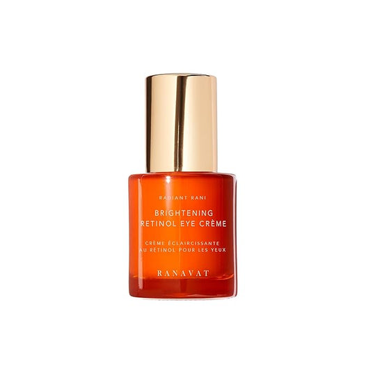 RANAVAT Brightening Retinol Eye Cream - Anti Aging Eye Cream and Dark Circle Corrector to Help Target Fine Lines - Enriched with Micro-Encapsulated Retinol, Bakuchi Seed, & Saffron (0.5 oz)-Velvo Beauty